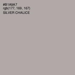 #B1A9A7 - Silver Chalice Color Image